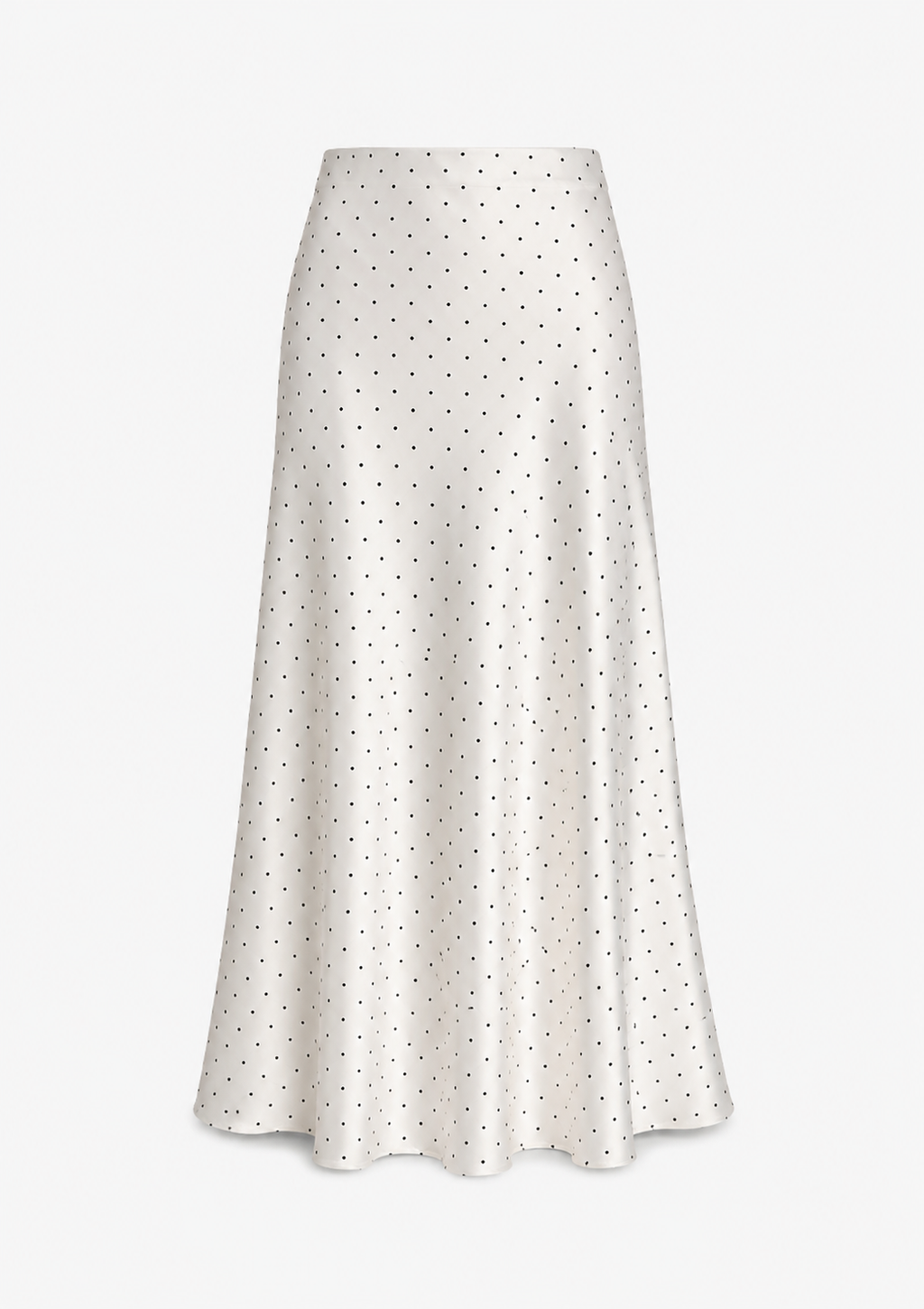 White with black Dots 