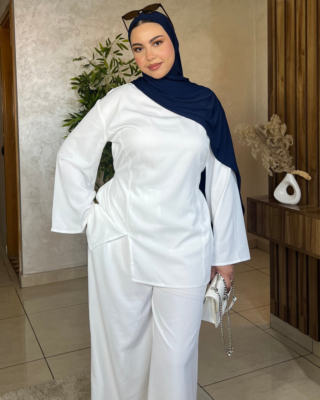 White 
