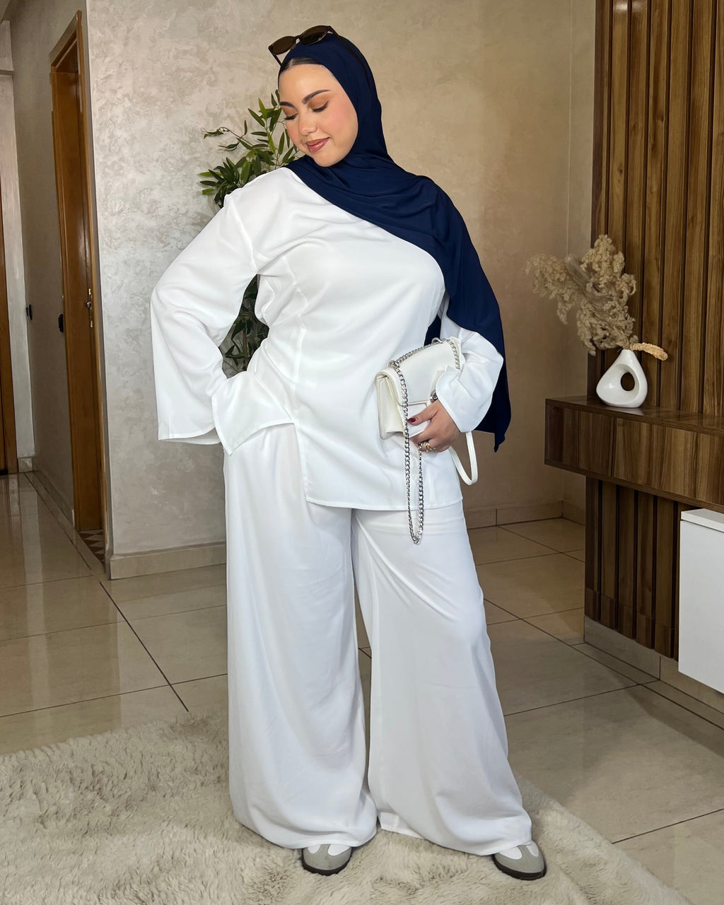 White 