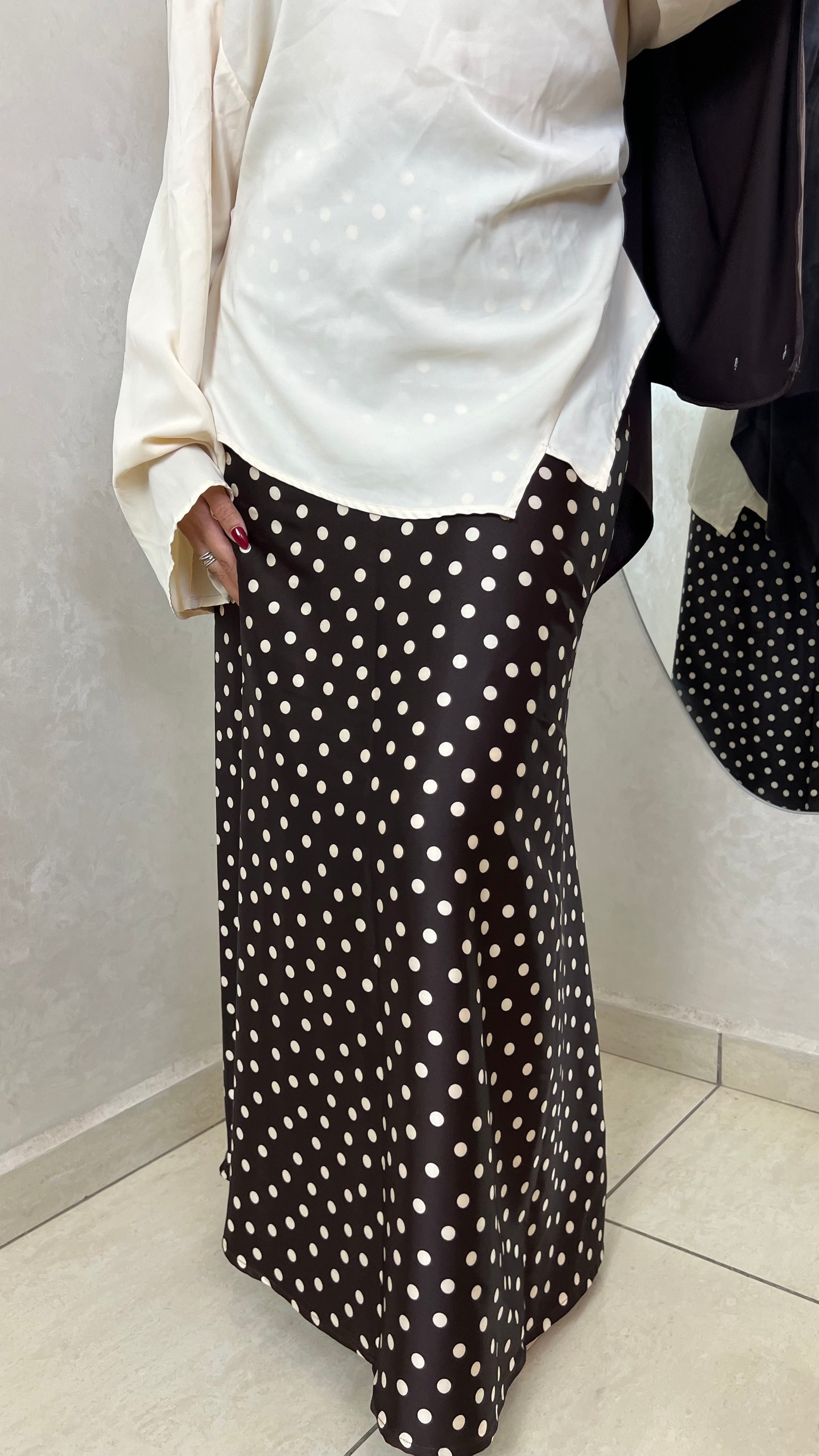 Café with white dots 